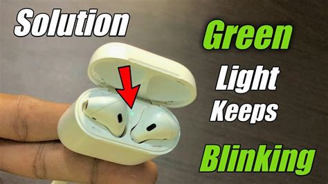 airpods blink green|airpods making beeping noise.